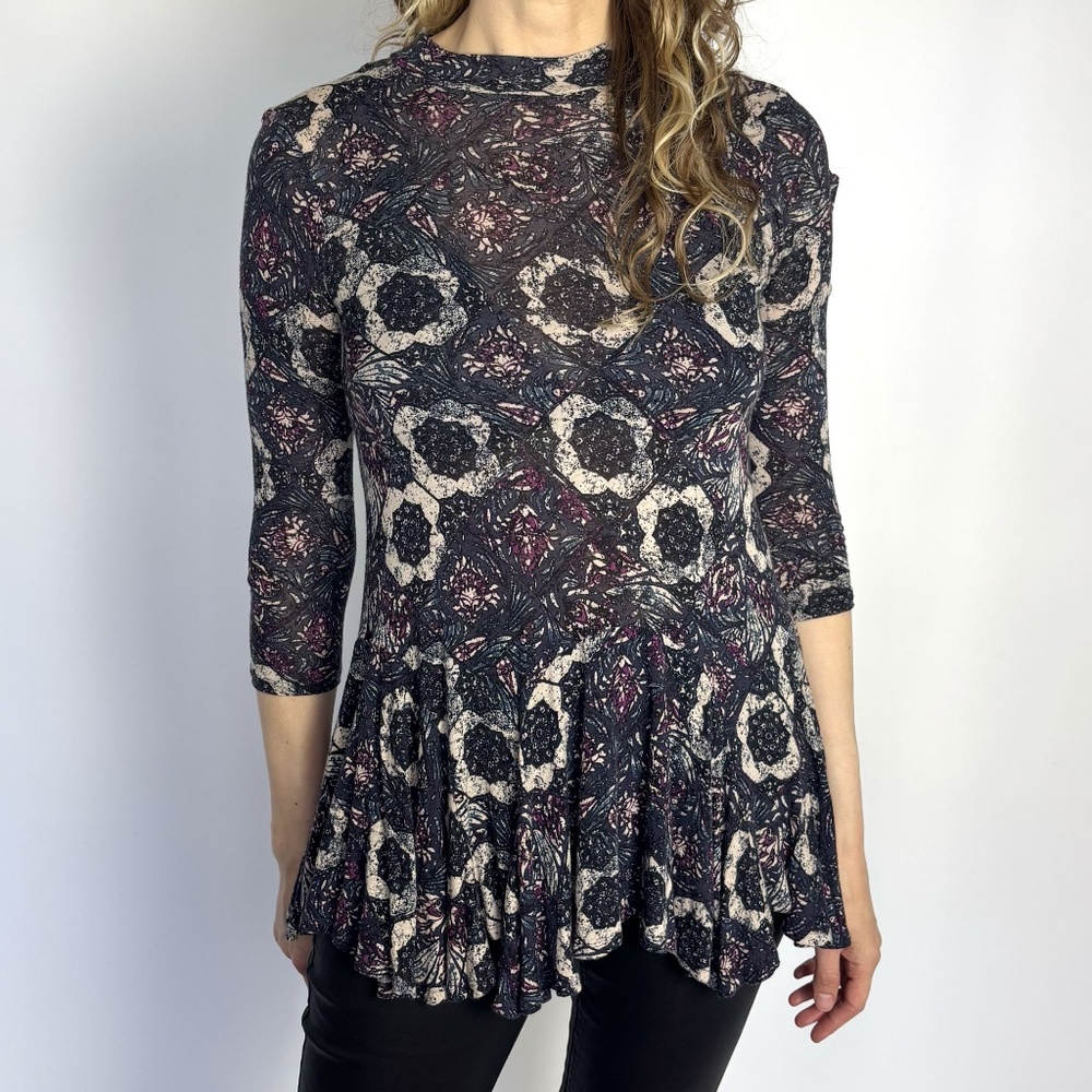 Free People Annabelle Tunic Dress Plum Colors – Small - Picture 3 of 16